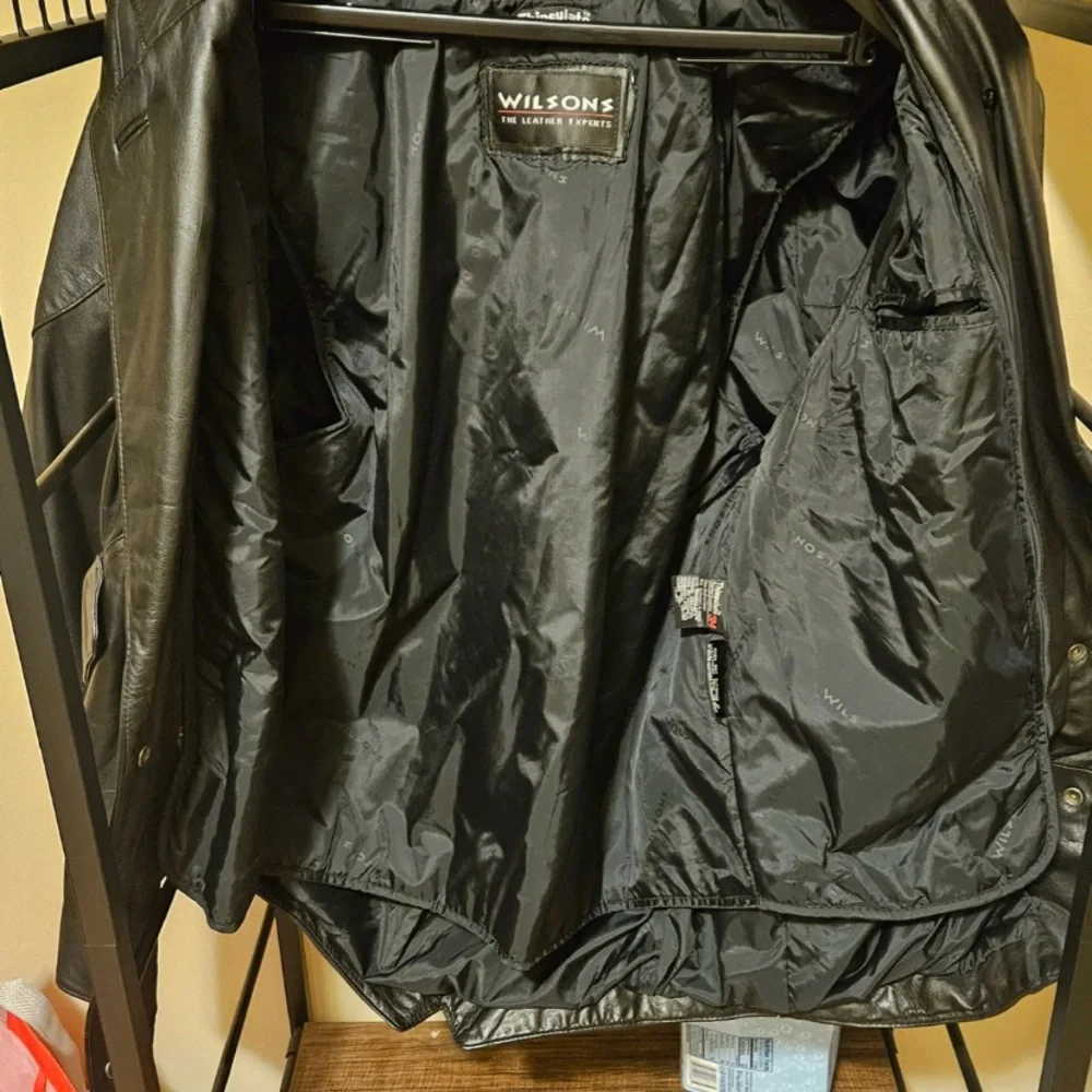 Wilson Black Trench Coat - Picture 3 of 3